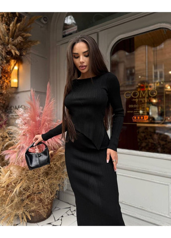 Стильний костюм з дрібної вʼязки Vakko (363760623)