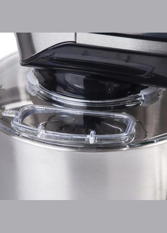 Стационарный миксер тестомес 4в1 ZP-137 с металлической чашей планетарное вращение 7л 3400Вт Zepline (326811598)