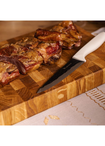 Кухонная торцевая разделочная доска 35×25 см, ясень LUGI (360457053)