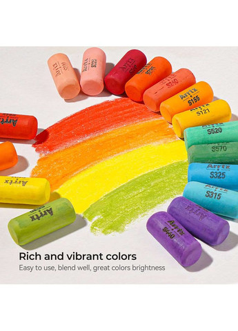 Сухий пастель ASP-0148A 48 кольорів (LC303472) Arrtx (323046295)