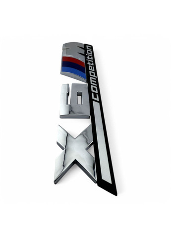 Эмблема BMW X6M Competition хром OEM (354698620)