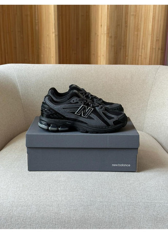 Чорні Осінні кросівки чоловічі new balance black/grey No Brand 1906R