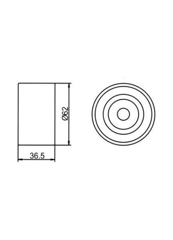 Ролик натяжний TOYOTA CAMRY (вир-во ) GT80540 GMB (366129238)