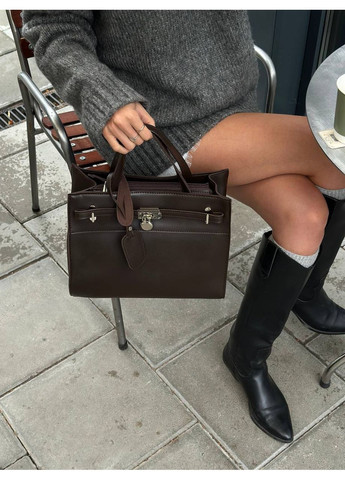 Женская сумка LK-12 Шоколад Savvy (373297008)