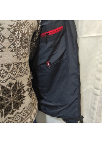 Синяя зимняя куртка мужская зимняя плащевка лаке с капюшоном 46 темно-синяя. No Brand