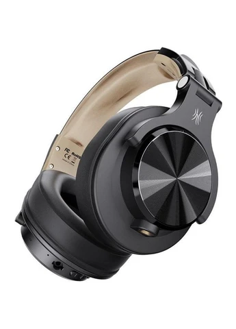 Гарнитура Fusion A70, Bluetooth+3,5мм/6,35мм, Черный Золотистый Oneodio (390181091)