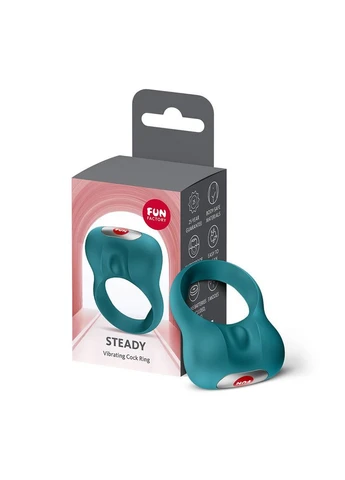 Эрекционное виброкольцо Steady Bottle Green Fun Factory (396392758)