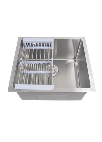 Кухонная мойка из нержавеющей стали 50 см под столешницу 1.5 мм Nett NS-5045 (352730023)