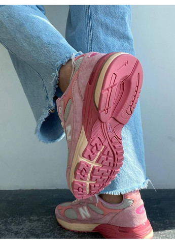 Рожеві Осінні кросівки чоловічі new balance 993 pink нью беланс 993 No Brand