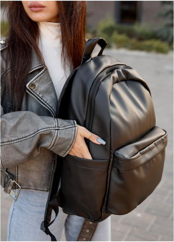 Рюкзак женский из экокожи Zard 0ST Черный Sambag (301871438)