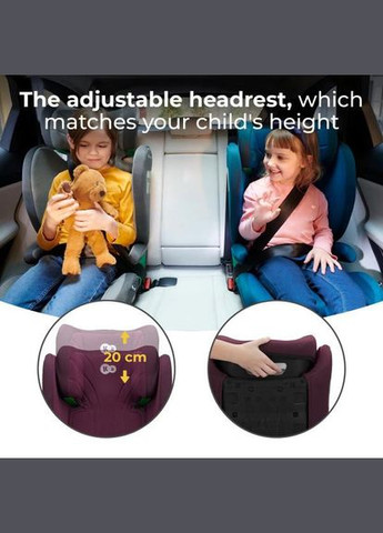 Автокрісло Junior Fix 2 i-Size Harbour Blue (KCJUFI20BLU0000) Kinderkraft (314978820)