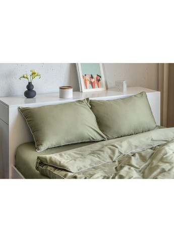 Семейный комплект постельного белья на резинке с кантом HYGG (368830724)