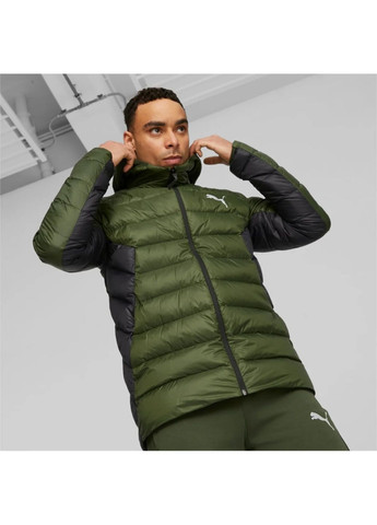 Зелена куртка чоловіча packlite down jacket green 849355-31 Puma