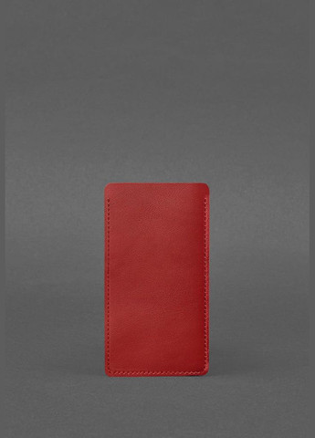 Кожаный чехол для iPhone 13 Красный (A-027658) BlankNote (329899475)