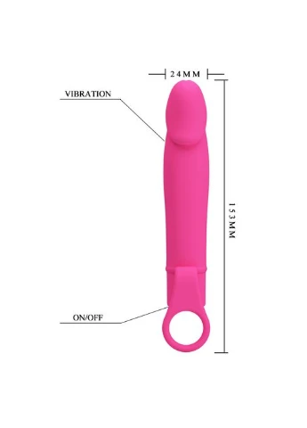 Вібратор, 10 видів вібрації - Pretty Love Xiuhcoathl Vibrator Pink Drive LyBaile (322536054)