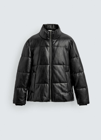 Черная демисезонная куртка Zara