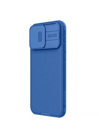 Карбонова накладка CamShield Pro для Apple iPhone 15 Pro (6.1") Blue Nillkin (366833038)