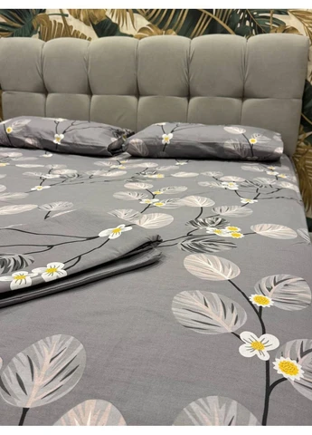 Євро простирадло на резинці 180х200х20 бязь Premium No Brand (393640887)