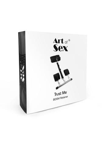 Фіксатор для рук та шиї Trust me, колір чорний Art of Sex (297588147)