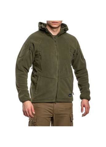 Флисовая кофта Helikon Patriot Mk2 Hybrid Fleece - Black Helikon-Tex (316255137)