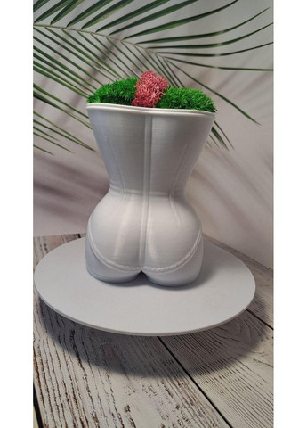 Декор "Корсет" зі стабілізованим мохом 3D друк No Brand (372186012)