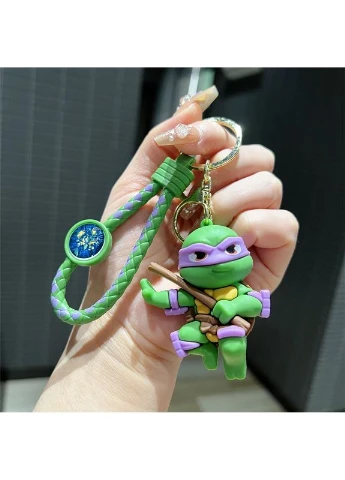Черепашки ниндзя брелок Донателло брелки на рюкзак, ключи Ninja Turtles Donatello 5,9 см Shantou (393635500)