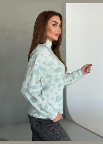 Голубой зимний свитер wn20-566 голубо- ISSA PLUS