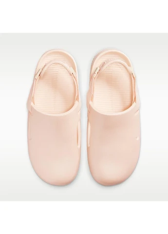 Персиковые тапочки calm mule peach fb2185-801 Nike