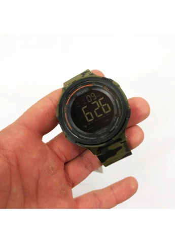 Часы наручные мужские 1841CMGN ARMY GREEN CAMO, водонепроницаемые мужские часы. Цвет: зеленый Skmei (389143091)