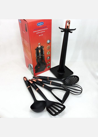 Набір кухонних приладів MG-1126, набір силіконових приладів для кухні, набір нейлонових кухарів Magio (364664811)