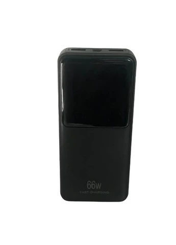 Пауэрбанк 20000 mAh 66W с четырьмя встроенными кабелями и быстрой зарядкой PD/QC (JM-803) Black No Brand (378715041)