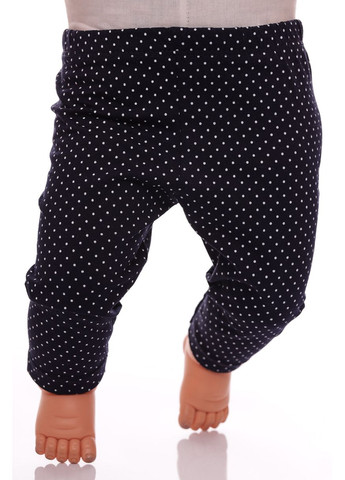 Синій демісезонний туніка з лосинами для дівчинки трикотажні ромашки синій 68 см (30723) BABYKROHA