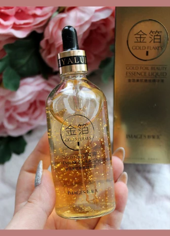 Сироватка для обличчя Gold Skin Care з 24К золотом та гіалуроновою кислотою 100мл Images (307822513)