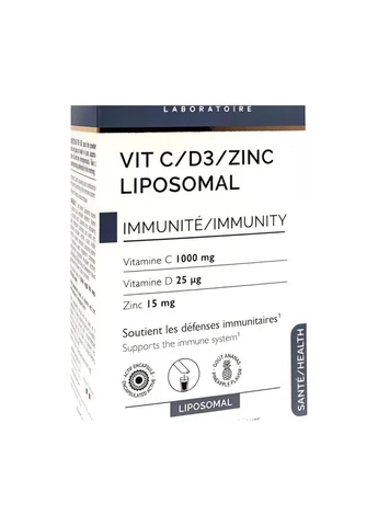 Вітамін C D3 цинк ліпосомальний Vitamine C-D3-Zink Liposomal, 14 стіків Biocyte (391669686)