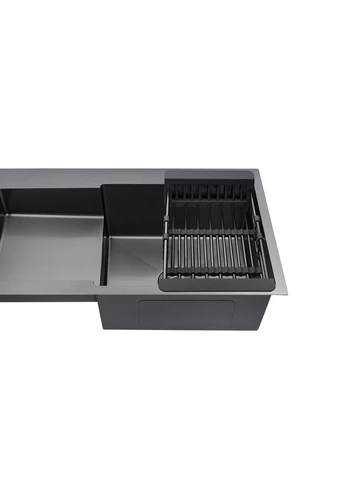 Кухонная мойка KRP Schwarze — 7848RHM PVD (3.0/1.0 мм) Kroner (392431895)