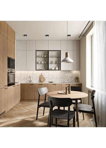 Накладний світильник ML400 під лампу чорний Ledcoin (365651924)