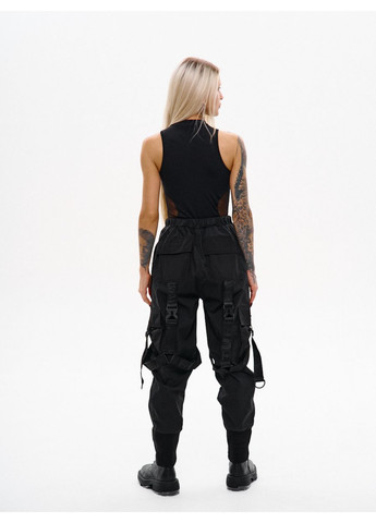 Жіночі карго штани зі стропами "Ройс", чорні. Vakko (373714166)