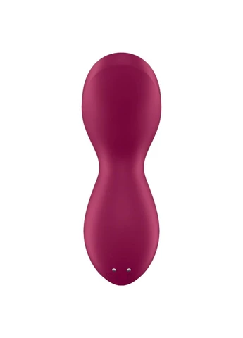Вибратор для клитора с жемчужной стимуляцией Exciterrr Berry, 2 независимых мотора Satisfyer (311600001)