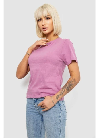Футболка жіноча однотонна,, 129R8900 No Brand - (381067866)