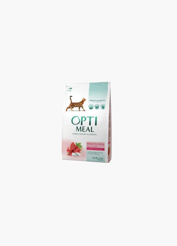 Сухий корм для дорослих кішок Adult Veal телятина 10 кг Optimeal (266274253)