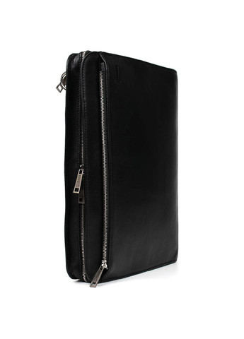 Папка A4 шкіряна з ременем через плече для документів GA-2142-4lx чорна TARWA (348430381)