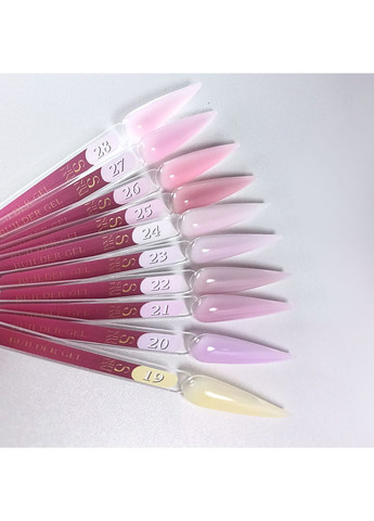 Гель для нарощування нігтів Builder Gel 15 мл, 20 Світло-фіолетовий Steffani (366079726)