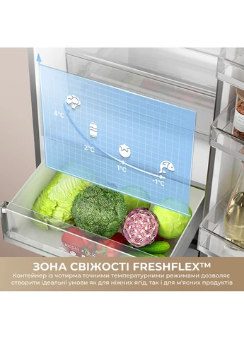 Холодильник 185cm E class-inox Dreame MegaPro (397156155)