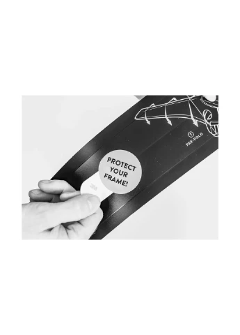 Заднее крыло Fendor Bendor Regular, черное Ass Savers (388273090)