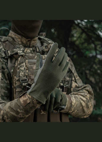 Рукавички Nomex Sport Leather Olive (L) M-TAC (303413833)