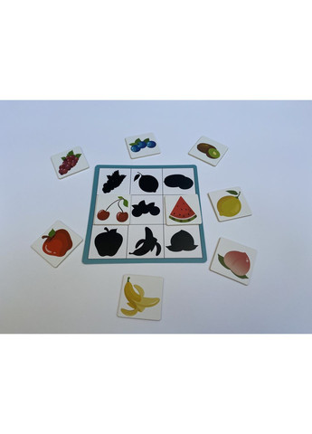 Лото "Знайди тінь" No Brand (371796745)