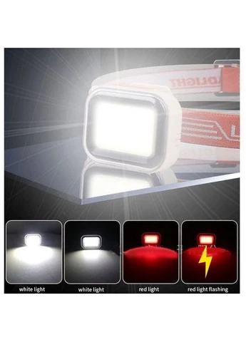 Фонарь налобный CY-2027-B-COB(white+red) No Brand (396535000)