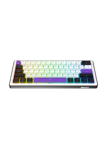 Клавиатура Hellyberry HK60 Mechanical Linear RGB USB UA White/Violet (HK60) Hator (382073137)