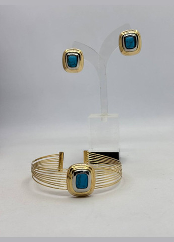 Комплект бижутерный Золотистый No Brand (332199768)