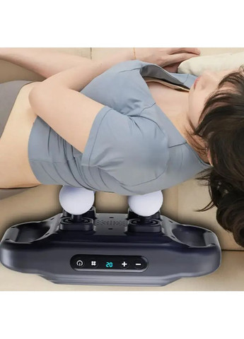 Перкусійний масажер для тіла, 4 головок, від USB, YCY -1601 / Масажер для спини / Вібромасажер Furminator (363832746)